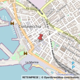 Mappa Corso Centocelle, 18, 00053 Civitavecchia, Roma (Lazio)