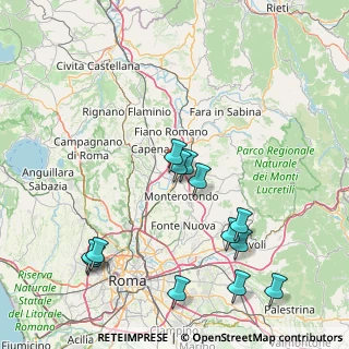 Mappa Strada Fioretta, 00060 Capena RM, Italia (18.94385)