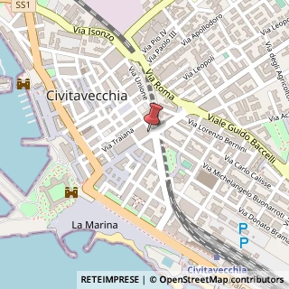 Mappa Via Ranucci, 2, 00053 Civitavecchia, Roma (Lazio)