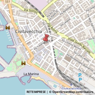 Mappa Via Duca degli Abruzzi, 24, 00053 Civitavecchia, Roma (Lazio)