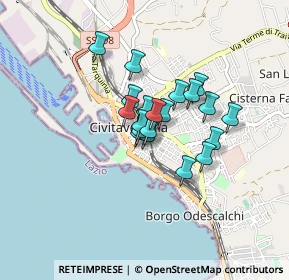 Mappa Corso Centocelle, 00053 Civitavecchia RM, Italia (0.5555)
