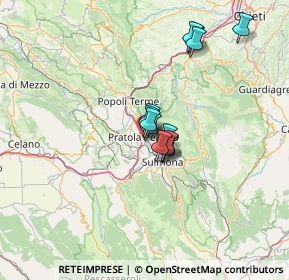 Mappa Via Valle Madonna, 67035 Pratola Peligna AQ, Italia (9.86462)