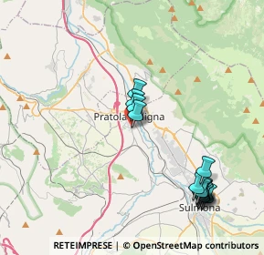 Mappa Via Valle Madonna, 67035 Pratola Peligna AQ, Italia (4.67714)