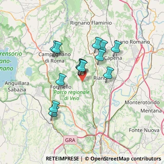 Mappa Via Sacrofano-Cassia, 00060 Sacrofano RM, Italia (6.26462)