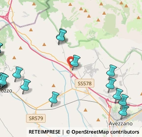 Mappa 67062 Magliano de' Marsi AQ, Italia (6.762)