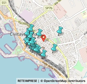 Mappa Via Villanoviani, 00053 Civitavecchia RM, Italia (0.365)