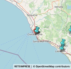 Mappa Via Villanoviani, 00053 Civitavecchia RM, Italia (37.50765)