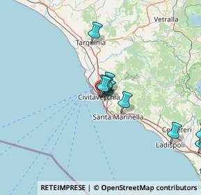 Mappa Via Villanoviani, 00053 Civitavecchia RM, Italia (24.008)