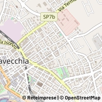 Kort Civitavecchia