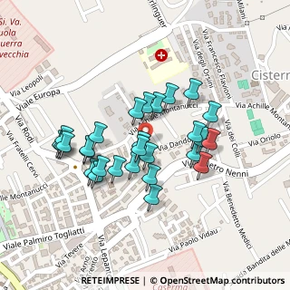 Mappa Via Ciceruacchio, 00053 Civitavecchia RM, Italia (0.20714)