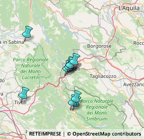 Mappa Via Giuseppe Garibaldi, 67061 Carsoli AQ, Italia (11.04091)