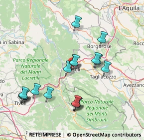 Mappa Via Giuseppe Garibaldi, 67061 Carsoli AQ, Italia (16.58)