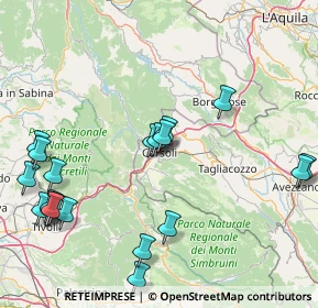 Mappa Via Giuseppe Garibaldi, 67061 Carsoli AQ, Italia (21.1115)