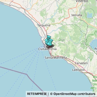 Mappa Via Fernando Barbaranelli, 00053 Civitavecchia RM, Italia (33.30214)