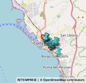 Mappa Piazza Calamatta, 00053 Civitavecchia RM, Italia (0.85438)