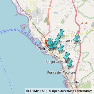 Mappa Via Darsena Romana snc, 00053 Civitavecchia RM, Italia (1.42091)