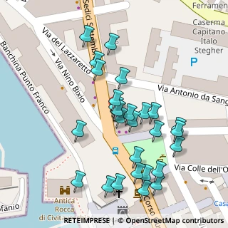 Mappa Piazza Calamatta, 00053 Civitavecchia RM, Italia (0.06286)