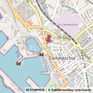 Mappa Via XVI Settembre, 14, 00053 Civitavecchia, Roma (Lazio)