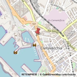 Mappa Via Nino Bixio, 7, 00053 Civitavecchia, Roma (Lazio)