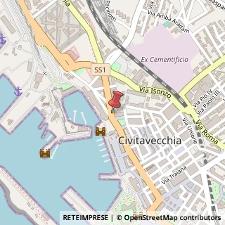 Mappa Via XVI Settembre, 7, 00053 Civitavecchia, Roma (Lazio)