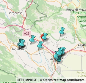 Mappa Via Fonte Vecchia, 67062 Magliano de' Marsi AQ, Italia (7.99389)