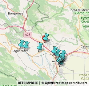 Mappa Via Fonte Vecchia, 67062 Magliano de' Marsi AQ, Italia (7.73846)