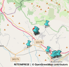 Mappa Via Fonte Vecchia, 67062 Magliano de' Marsi AQ, Italia (4.02846)