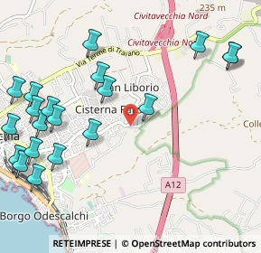 Mappa Via Giovanni Azzurri, 00053 Civitavecchia RM, Italia (1.4325)
