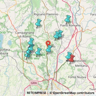 Mappa Via Flaminia, 00060 Riano RM, Italia (7.2775)