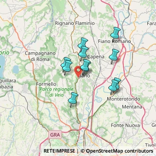 Mappa Via Flaminia, 00060 Riano RM, Italia (5.78909)