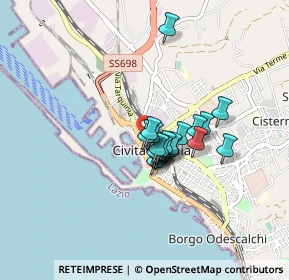 Mappa Piazza Luigi Calamatta, 00053 Civitavecchia RM, Italia (0.549)