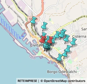 Mappa Via Borghese, 00053 Civitavecchia RM, Italia (0.6565)