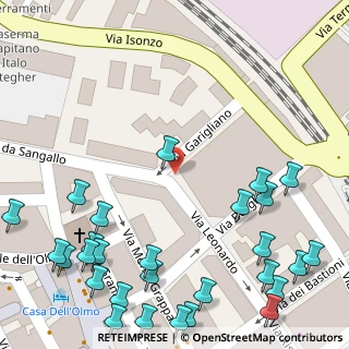Mappa Via Borghese, 00053 Civitavecchia RM, Italia (0.09643)