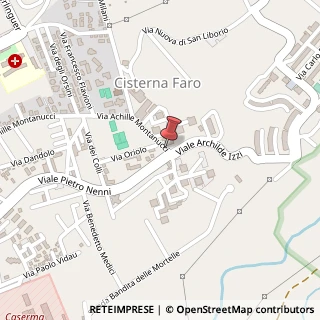 Mappa Via Achille Montanucci, 148, 00053 Civitavecchia, Roma (Lazio)