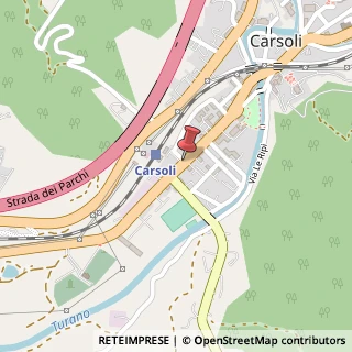 Mappa Piazza Aldo Moro,  14, 67061 Carsoli, L'Aquila (Abruzzo)