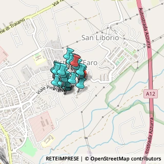 Mappa Via Monti Sabatini, 00053 Civitavecchia RM, Italia (0.276)