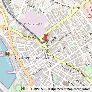 Mappa Via Roma, 12, 00053 Civitavecchia, Roma (Lazio)