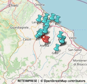 Mappa Via n., 66041 Atessa CH, Italia (9.7145)