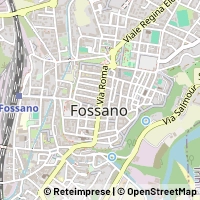 Map Fossano