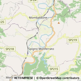 Mappa Spigno Monferrato