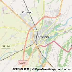 Mappa Fossano