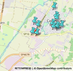 Mappa Via SP, 41051 Castelnuovo Rangone MO, Italia (0.90667)