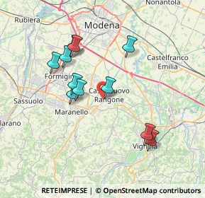 Mappa Via SP, 41051 Castelnuovo Rangone MO, Italia (6.75182)