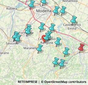Mappa Via SP, 41051 Castelnuovo Rangone MO, Italia (8.305)