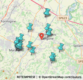 Mappa Via SP, 41051 Castelnuovo Rangone MO, Italia (4.025)