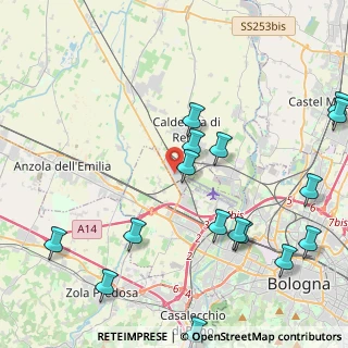 Mappa 40012 Bargellino BO, Italia (5.42)