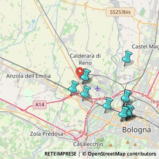 Mappa 40012 Bargellino BO, Italia (4.66308)