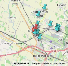 Mappa 40012 Bargellino BO, Italia (1.53)