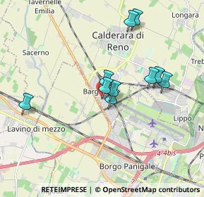 Mappa 40012 Bargellino BO, Italia (2.11417)