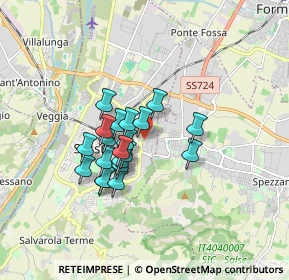 Mappa Via lavatoio, 41049 Sassuolo MO, Italia (1.269)